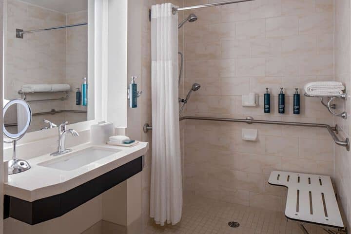 Bathroom shower